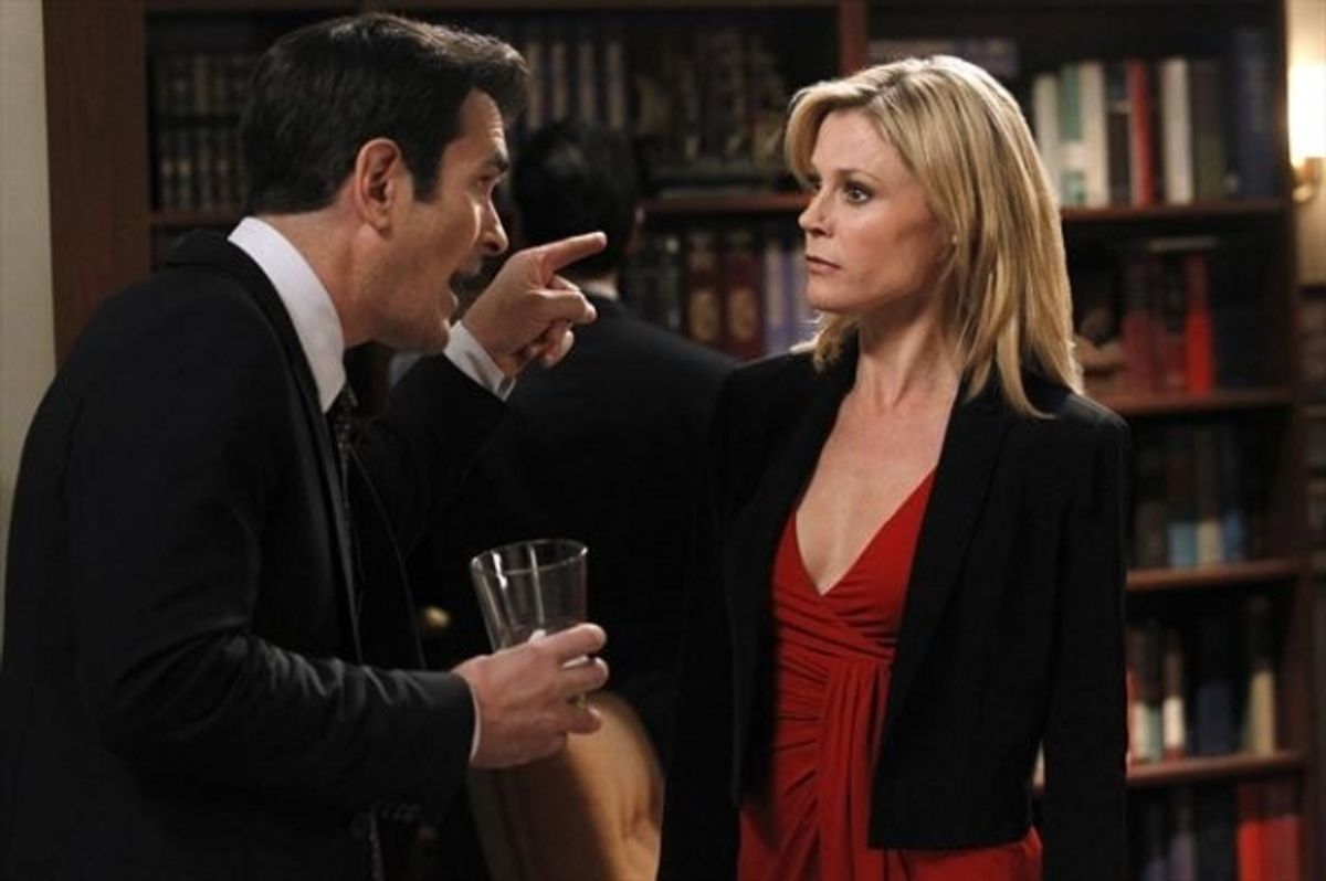 TY BURRELL, JULIE BOWEN at 