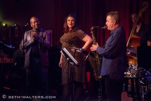 Tituss Burgess, Jane Monheit Photo