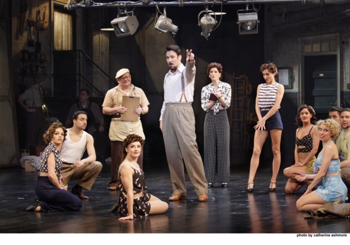 Alex Bourne and cast at 