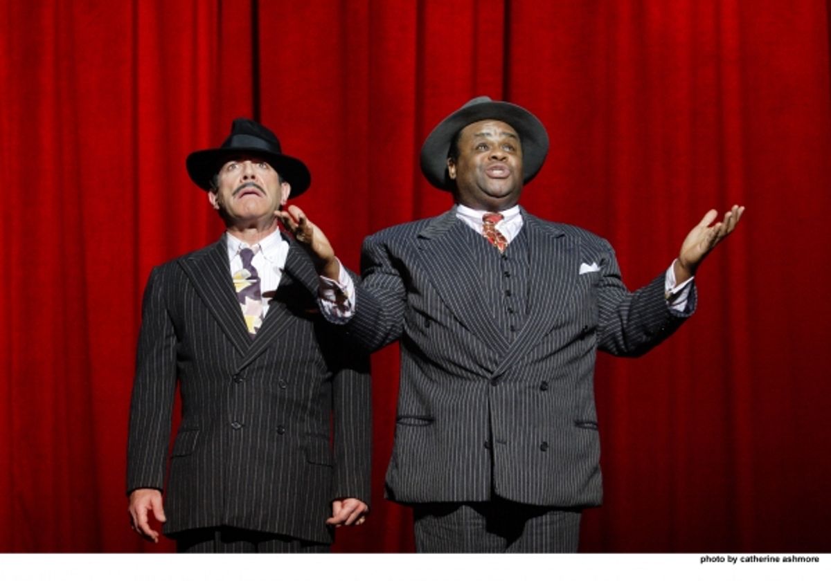 David Burt and Clive Rowe at 