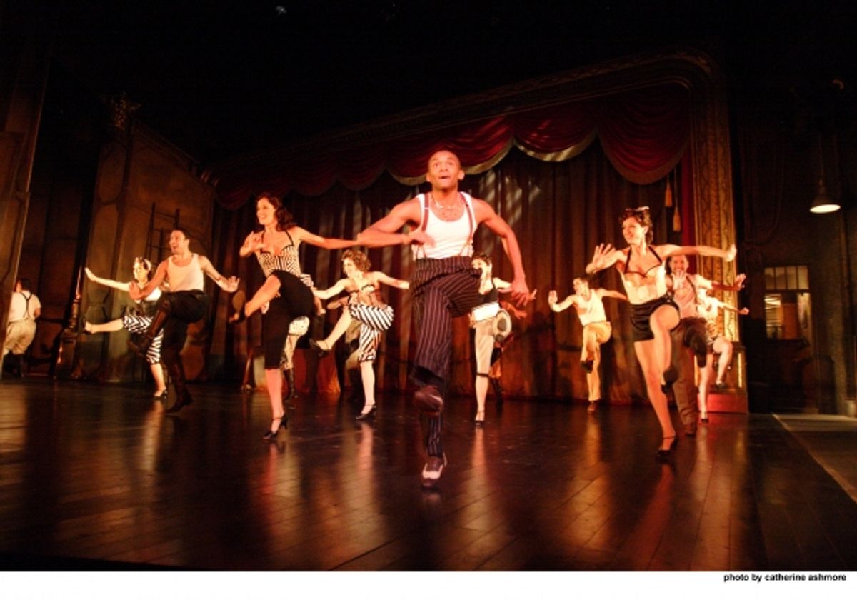 Jason Pennycooke and cast at 