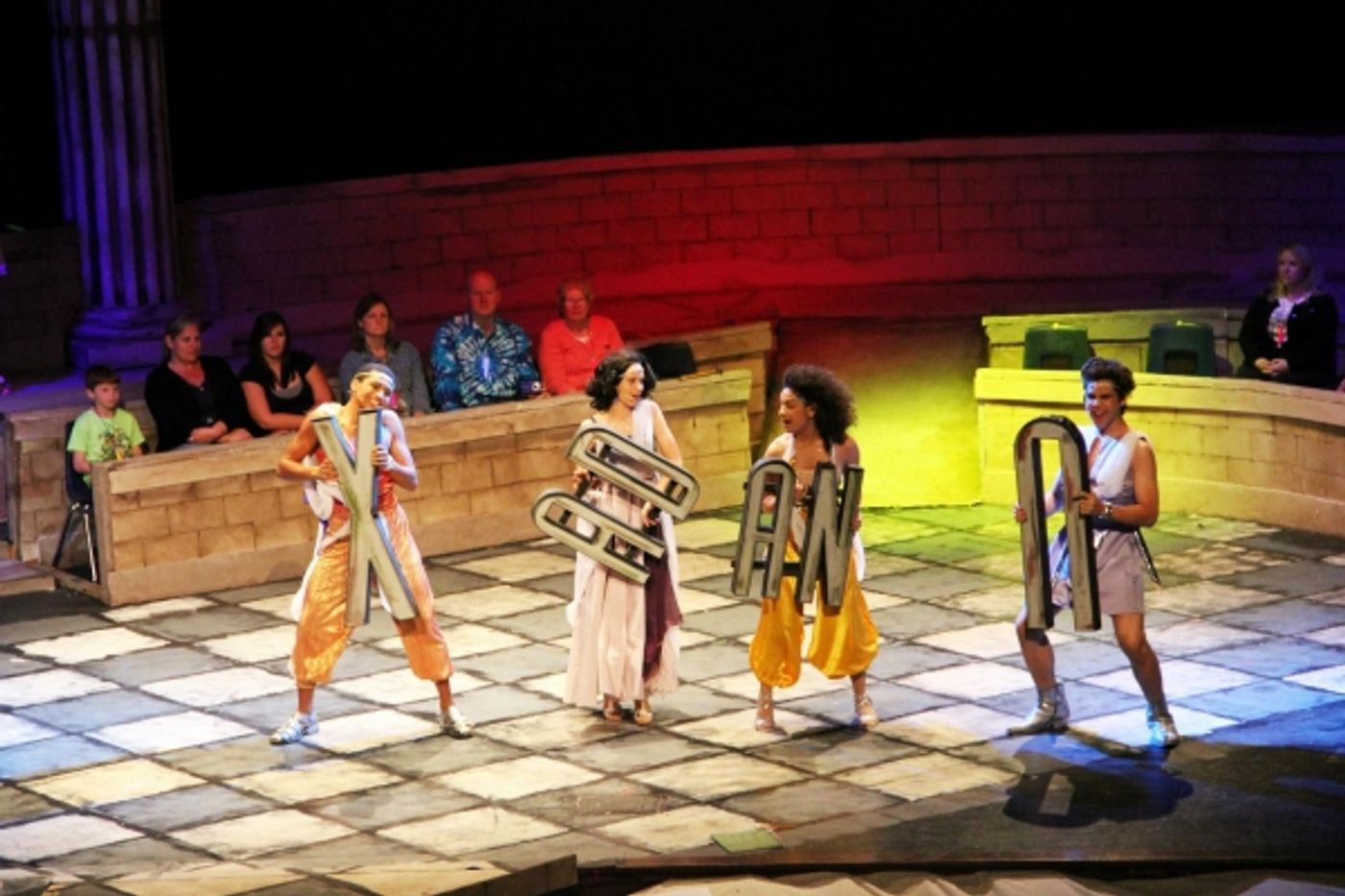 Photo Flash: First Look at Travis High School's XANADU; Runs Thru 2/9!  Image