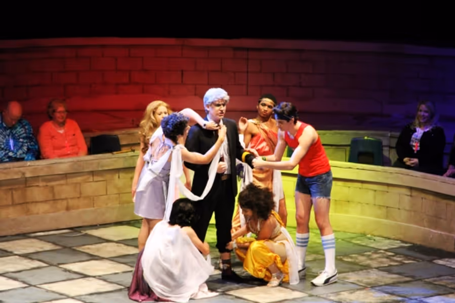 Photo Flash: First Look at Travis High School's XANADU; Runs Thru 2/9! Image