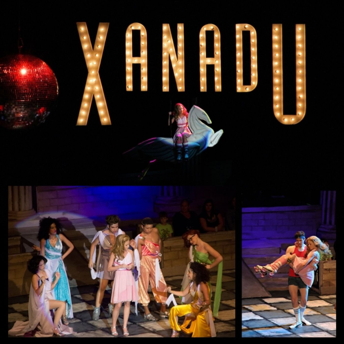 Photo Flash: First Look at Travis High School's XANADU; Runs Thru 2/9!  Image