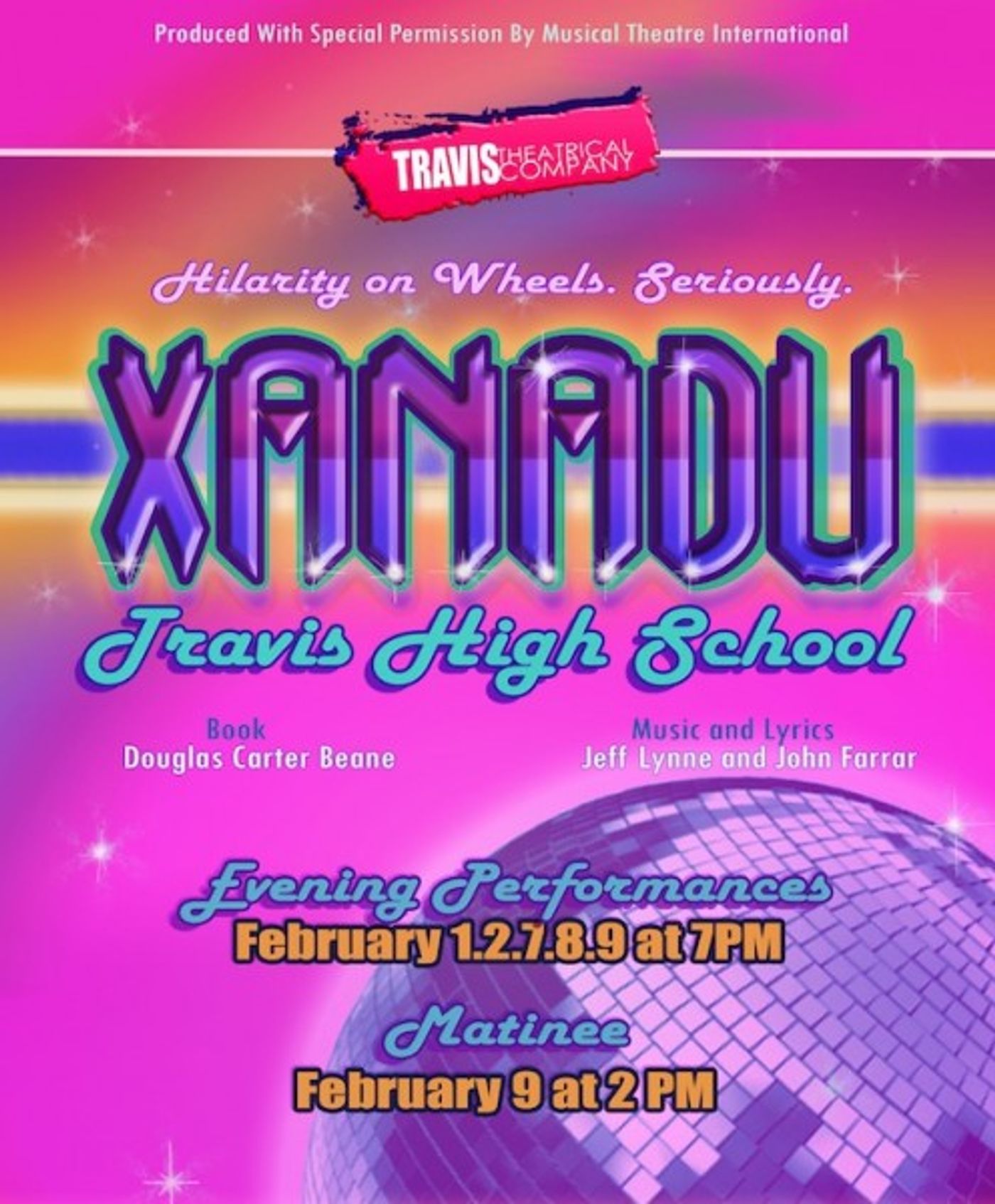 Photo Flash: First Look at Travis High School's XANADU; Runs Thru 2/9!  Image