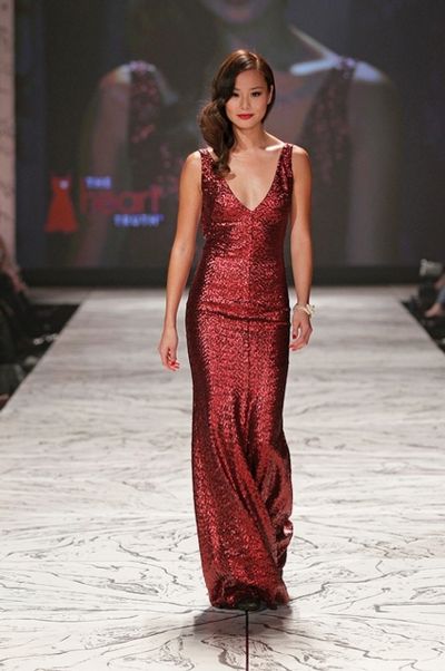 Jamie Chung in David Meister (Photo by Dan & Corina Lecca) Photo