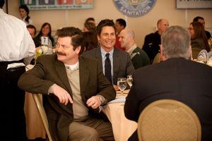 Nick Offerman, Rob Lowe @ BroadwayWorld Nick Offerman, Rob Lowe Photo
