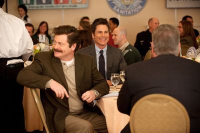 Nick Offerman, Rob Lowe Photo