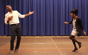 Brandon Victor Dixon & Valisia LeKae Photo