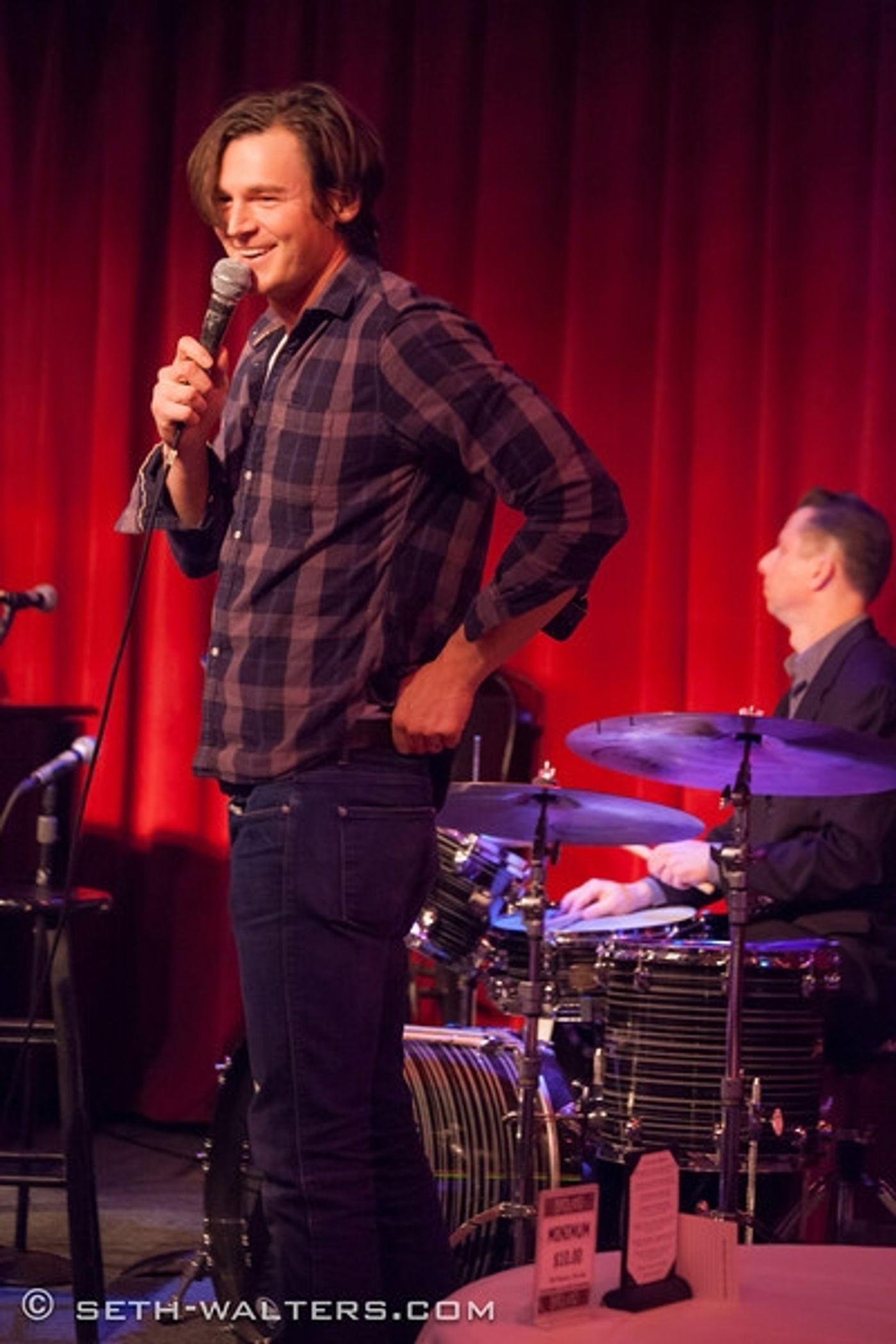 Photo Flash: CAT ON A HOT TIN ROOF's Benjamin Walker, Emily Bergl and More Join Jim Caruso's Cast Party at Birdland  Image