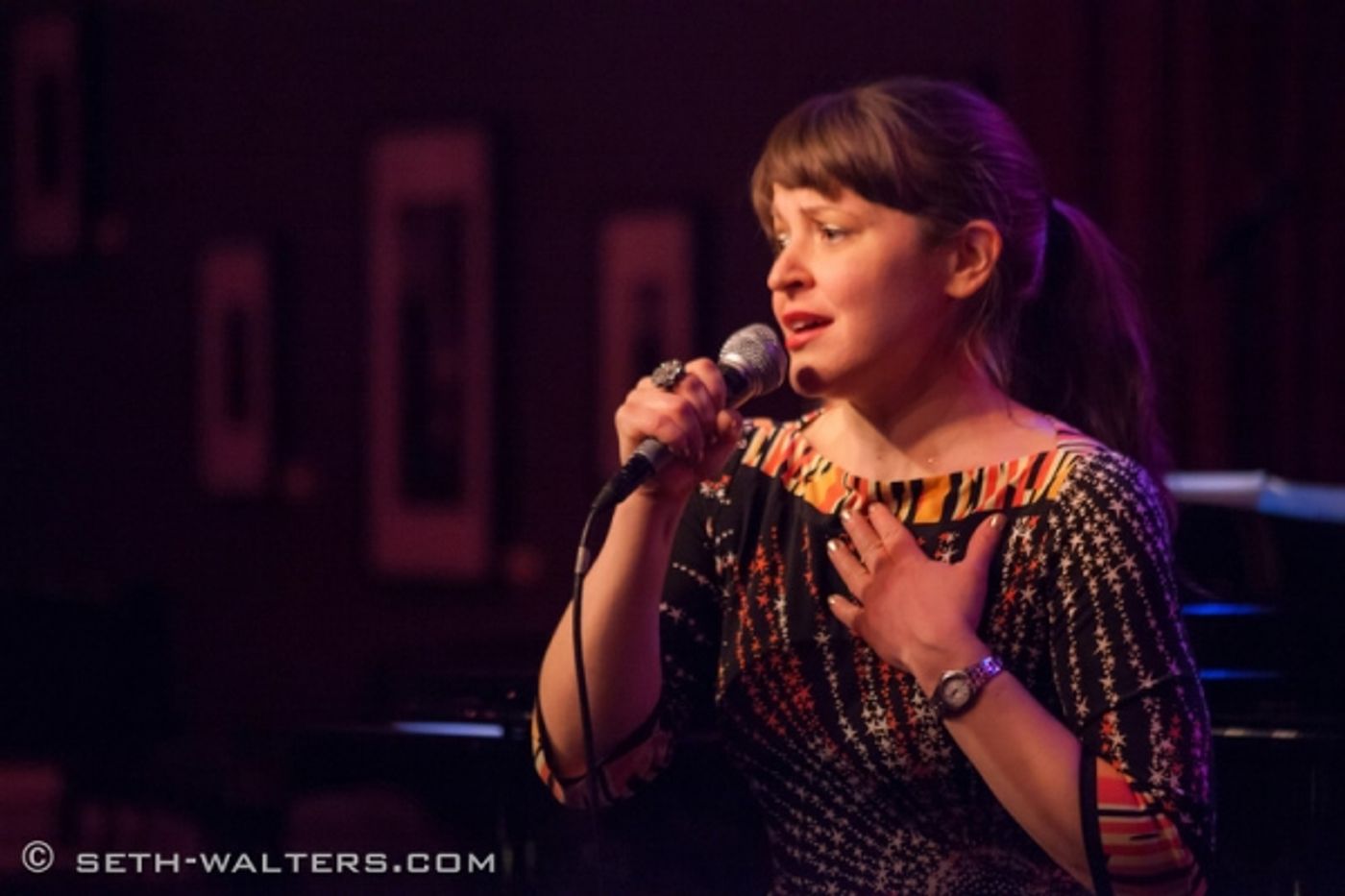 Photo Flash: CAT ON A HOT TIN ROOF's Benjamin Walker, Emily Bergl and More Join Jim Caruso's Cast Party at Birdland  Image