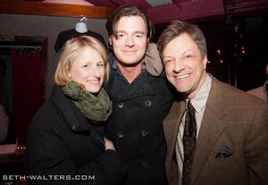 Mamie Gummer, Benjamin Walker and Jim Caruso Photo
