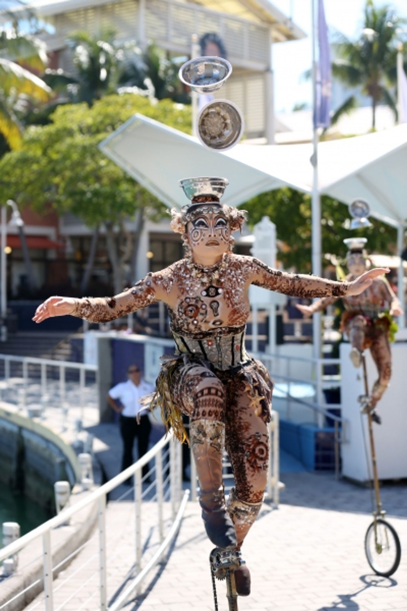 Photo Flash: Cast of Cirque du Soleil's TOTEM Surprises Bayside Market Place Crowds  Image