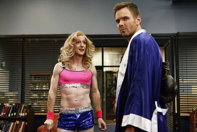 Jim Rash, Joel McHale Photo