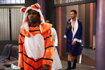 Donald Glover, Joel McHale Photo