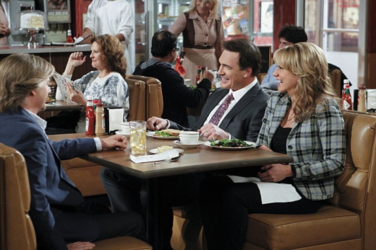 Patrick Warburton, Megyn Price at 