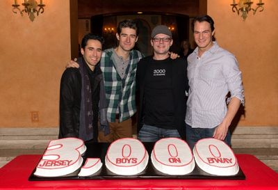 John Lloyd Young, Drew Gehling, Jeremy Kushnier, Matt Bogart Photo