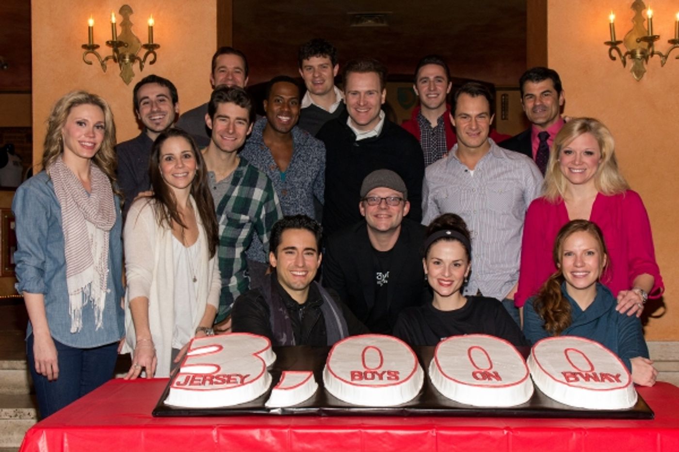 Photo Coverage: JERSEY BOYS Celebrates 3000th Performance!  Image