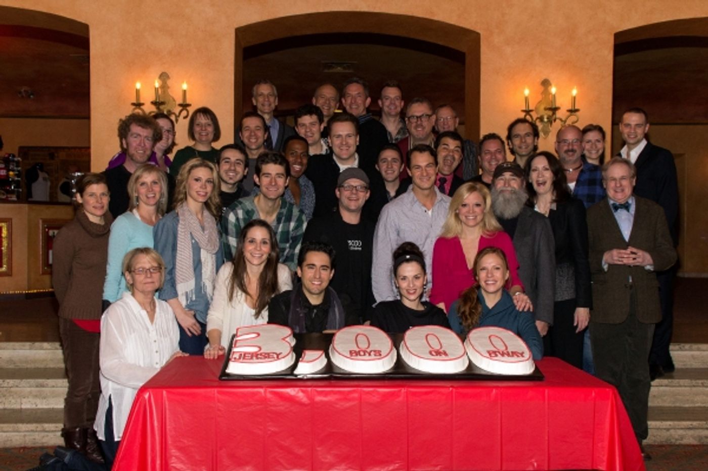 Photo Coverage: JERSEY BOYS Celebrates 3000th Performance!  Image
