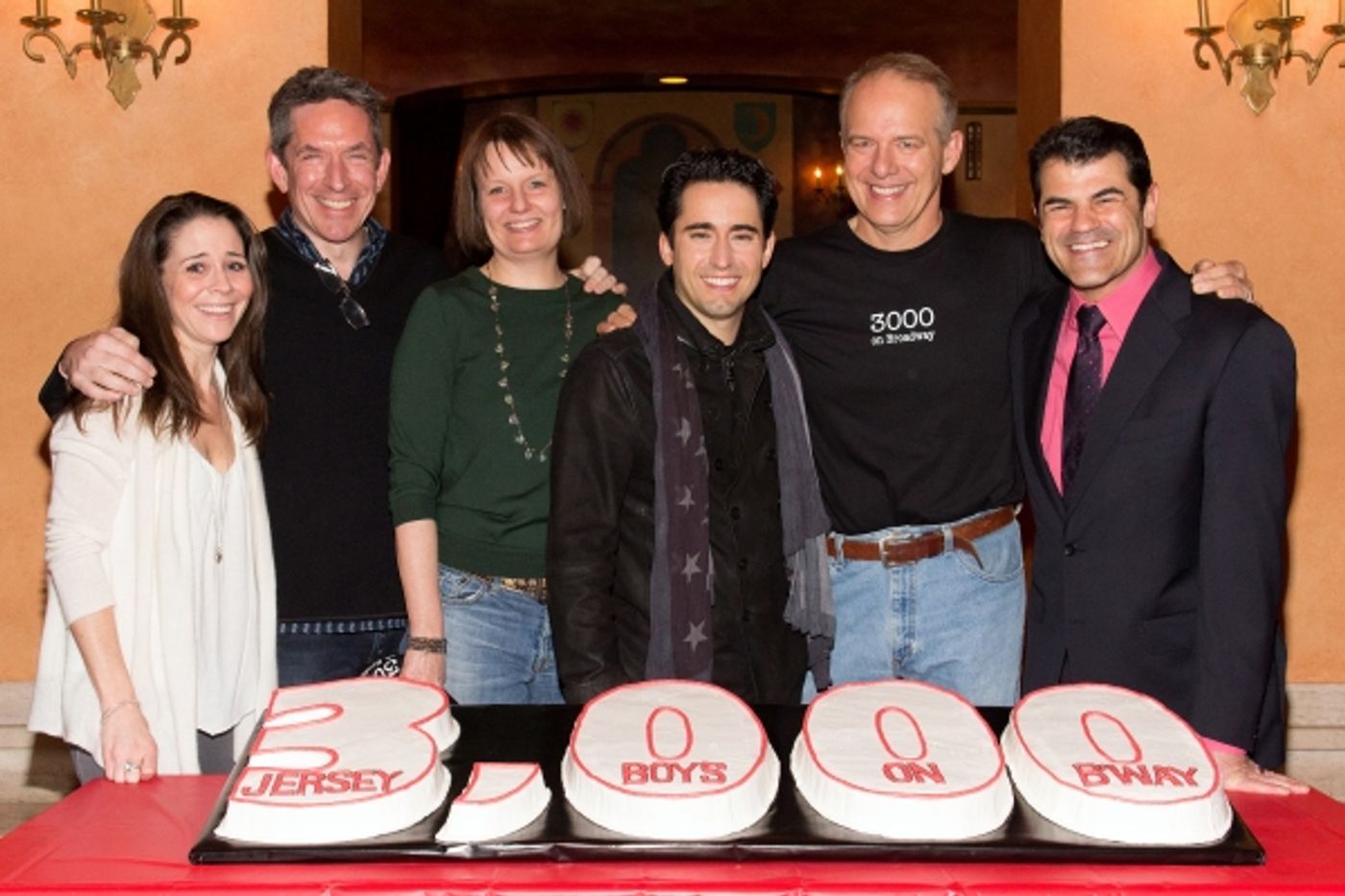 Photo Coverage: JERSEY BOYS Celebrates 3000th Performance!  Image