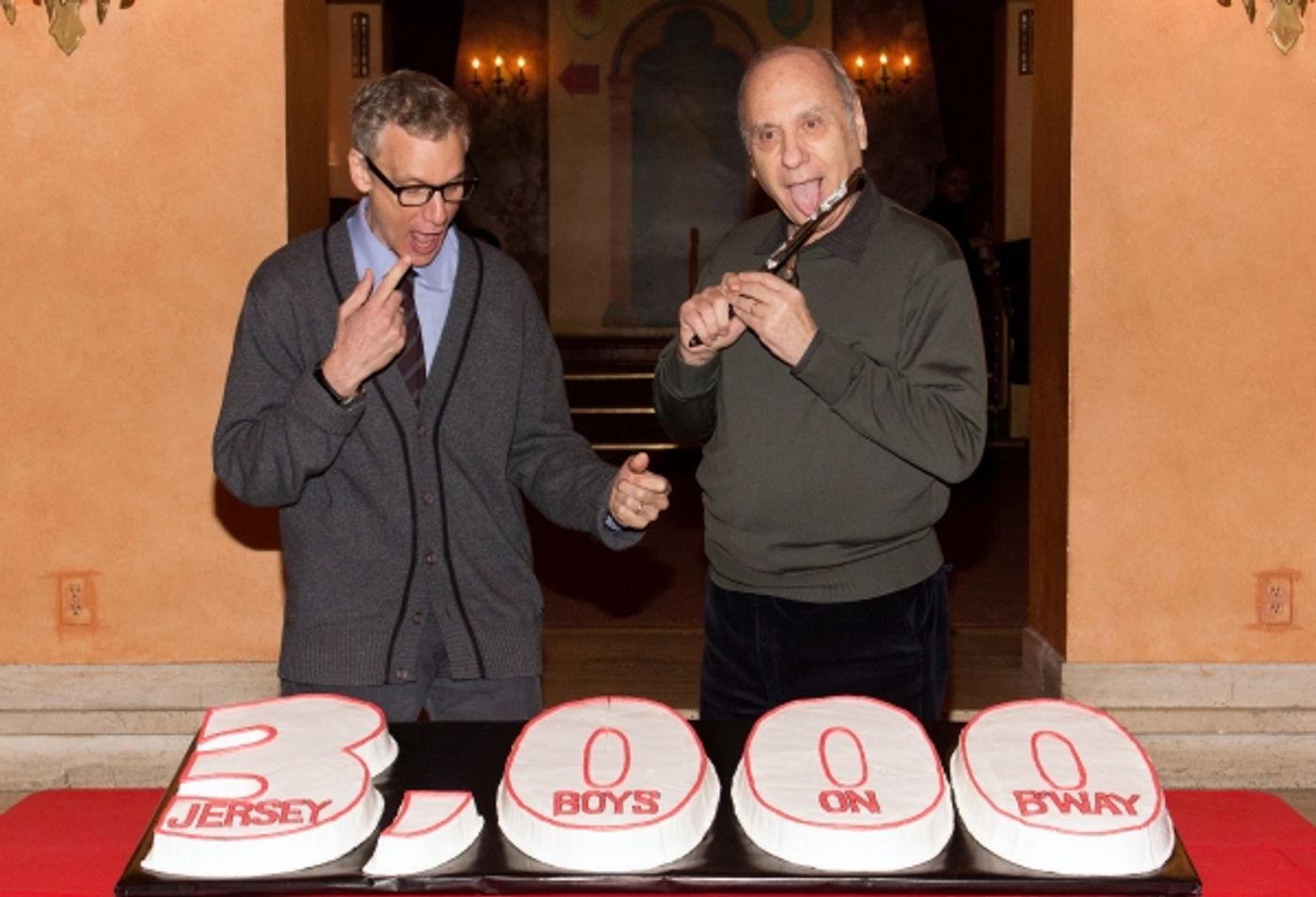 Photo Coverage: JERSEY BOYS Celebrates 3000th Performance!  Image