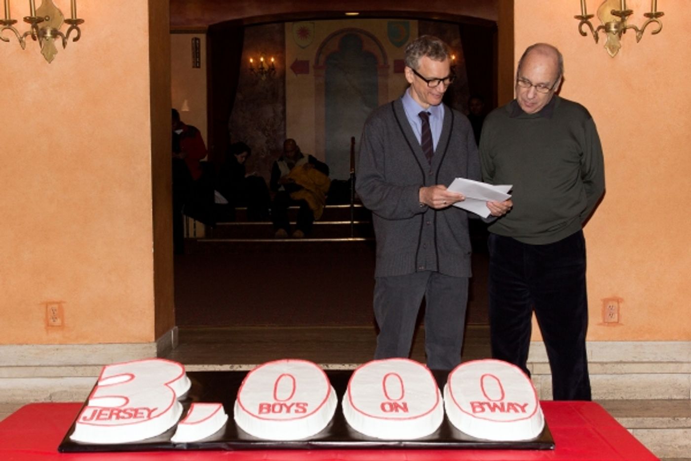 Photo Coverage: JERSEY BOYS Celebrates 3000th Performance!  Image