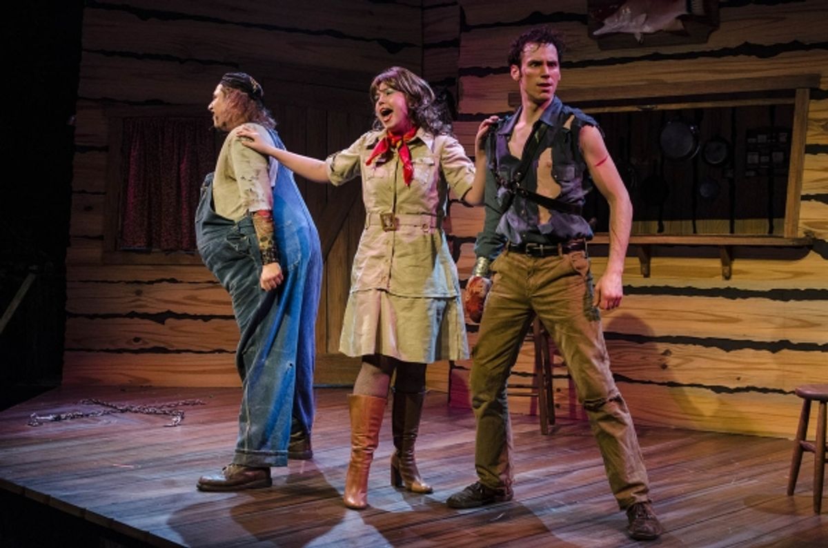 Jared Dailey as Jake, Amanda Rounds as Annie, Brian Zealand as Ash at 