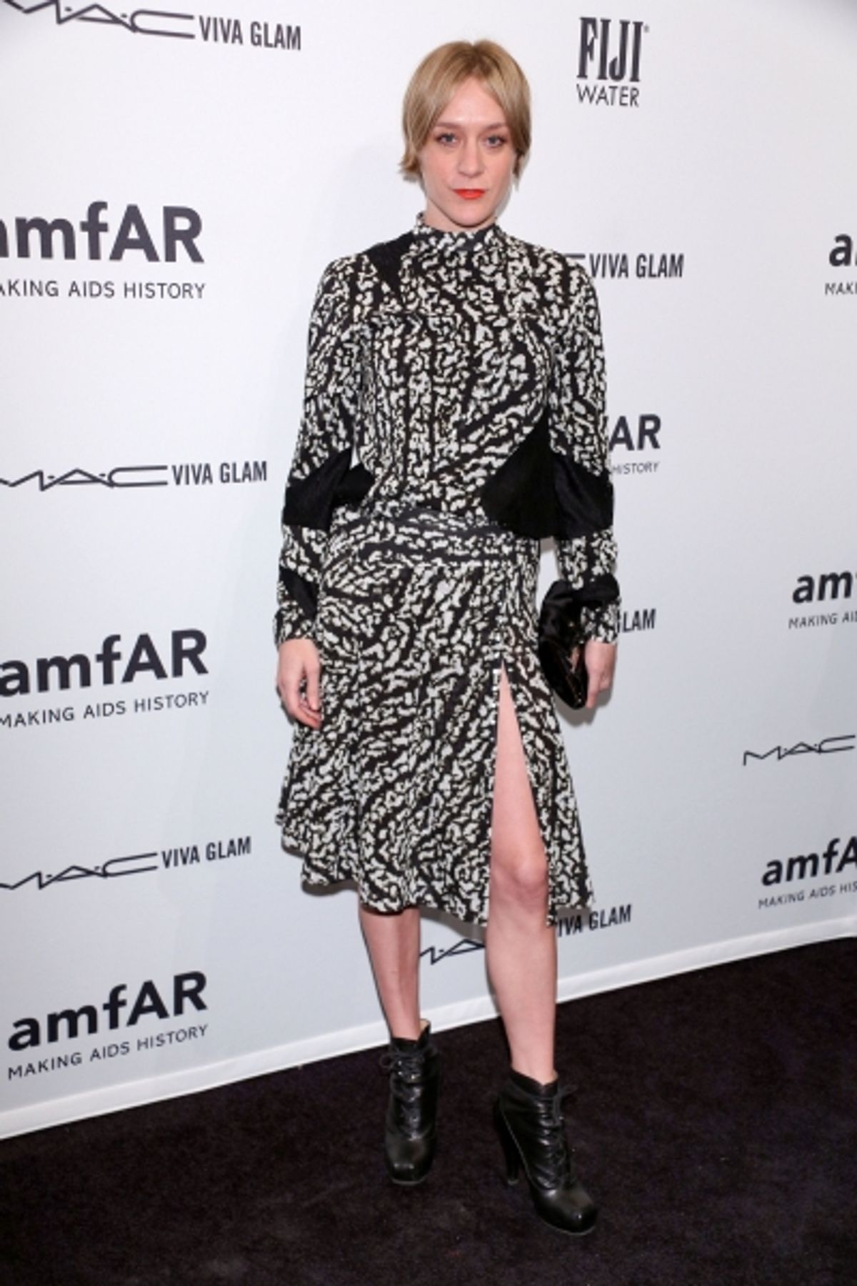 Chloe Sevigny at the amfAR Benefit Gala in New York (Photo by Erik Pendzich / Rex USA) at Fashion Photo of the Day 2/8/13 - Chloe Sevigny