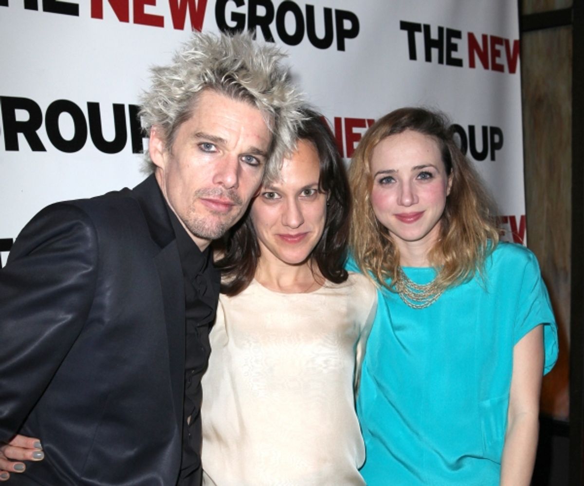 Ethan Hawke, Stephanie Janssen & Zoe Kazan at 