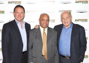 Kevin McCollum, Berry Gordy & Doug Morris Photo