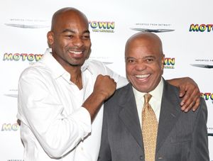 Brandon Victor Dixon & Berry Gordy Photo