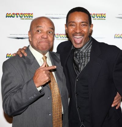 Berry Gordy & Director Charles Randolph-Wright Photo