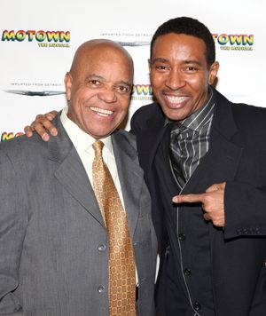 Berry Gordy & Director Charles Randolph-Wright Photo