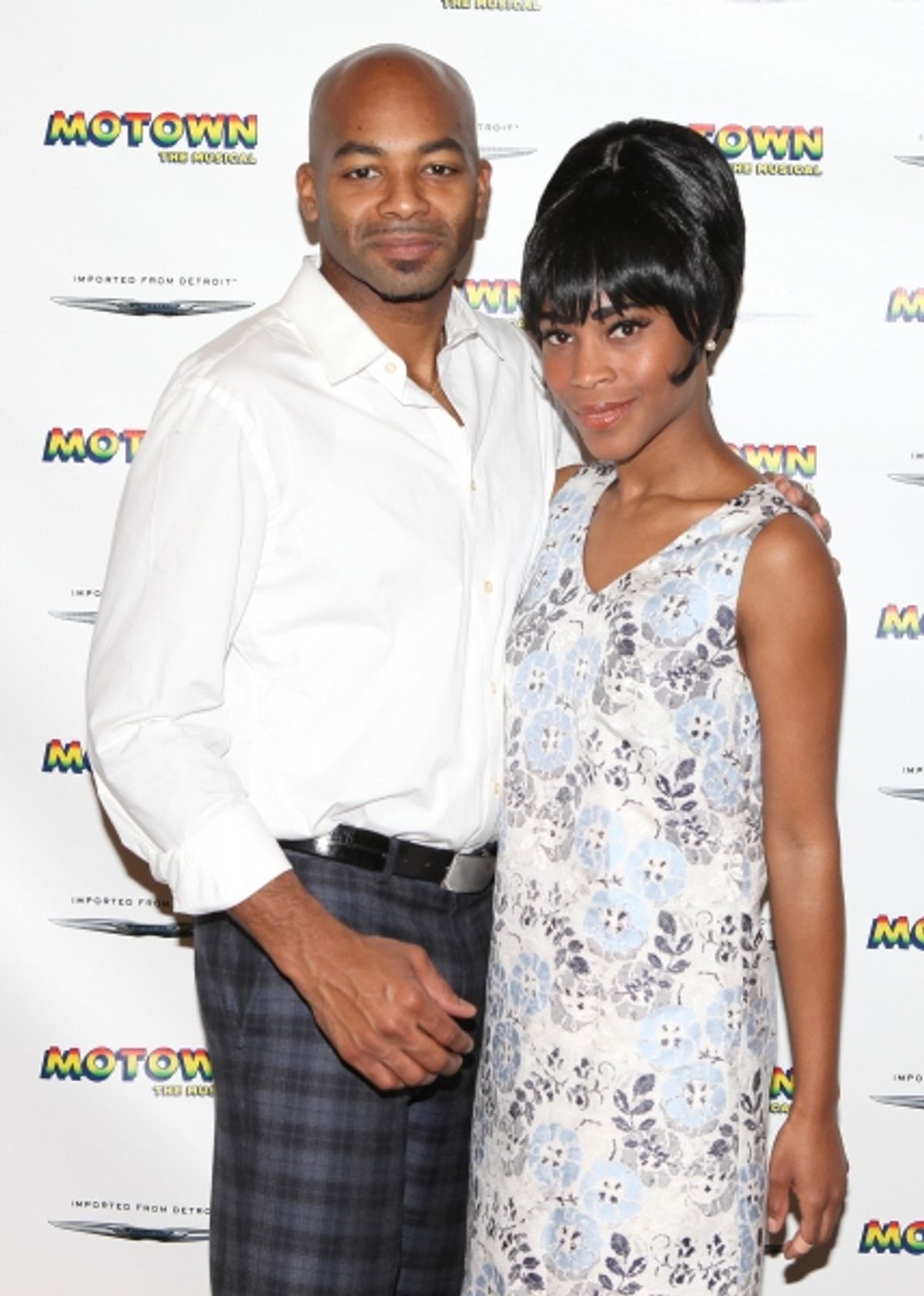 Brandon Victor Dixon & Valisia LeKae at 