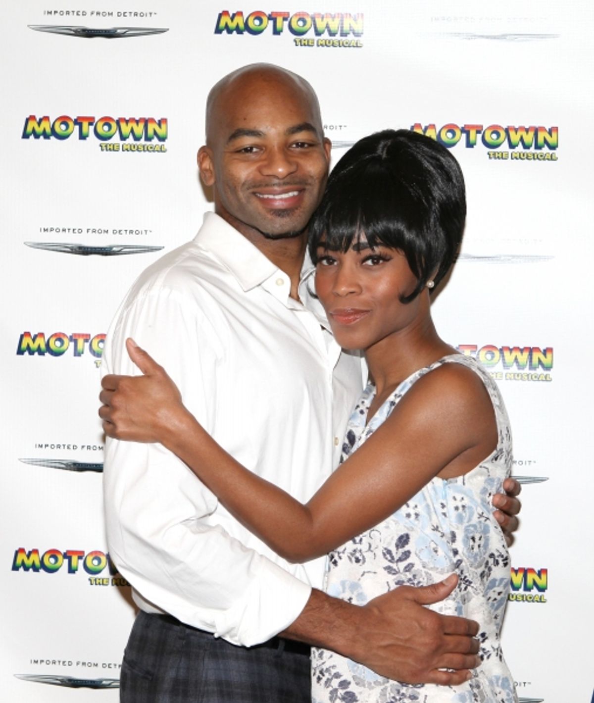 Brandon Victor Dixon & Valisia LeKae at 