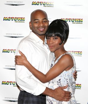 Brandon Victor Dixon & Valisia LeKae Photo