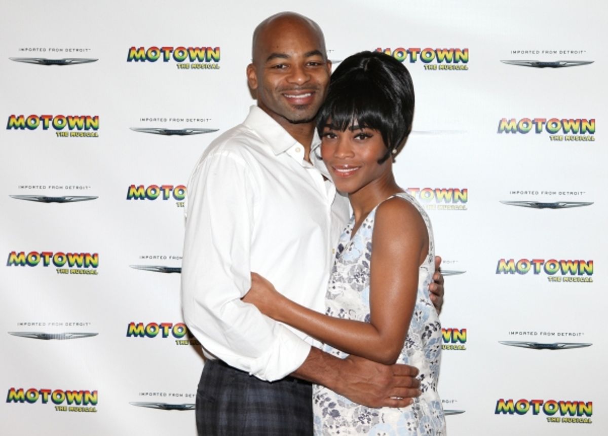 Brandon Victor Dixon & Valisia LeKae at 