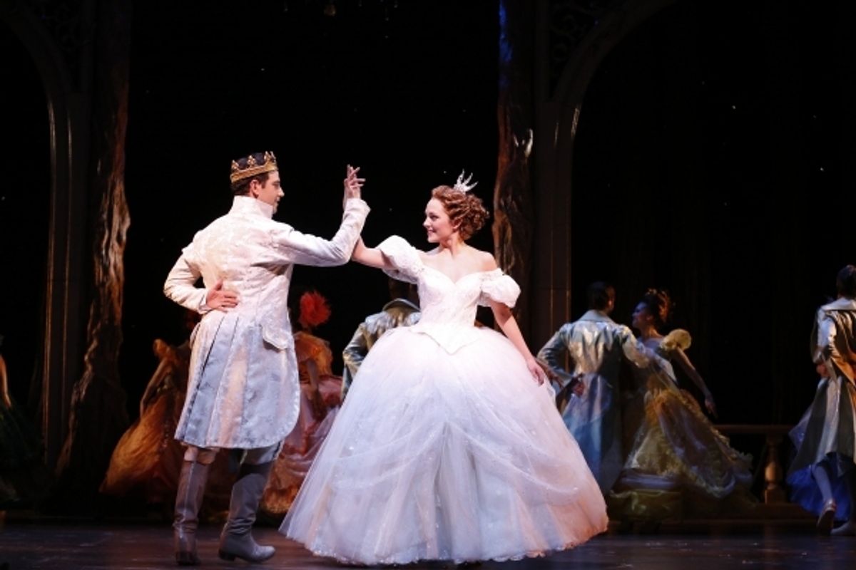 Santino Fontana and Laura Osnes. Photo Credit: Carol Rosegg at 