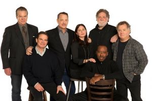 Christopher McDonald, Peter Scolari, Tom Hanks, Maura Tierney, Richard Masur, Courtney B. Vance, Peter Gerety @ BroadwayWorld Christopher McDonald, Peter Scolari, Tom Hanks, Maura Tierney, Richard Masur, Courtne Photo