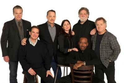 Christopher McDonald, Peter Scolari, Tom Hanks, Maura Tierney, Richard Masur, Courtne Photo
