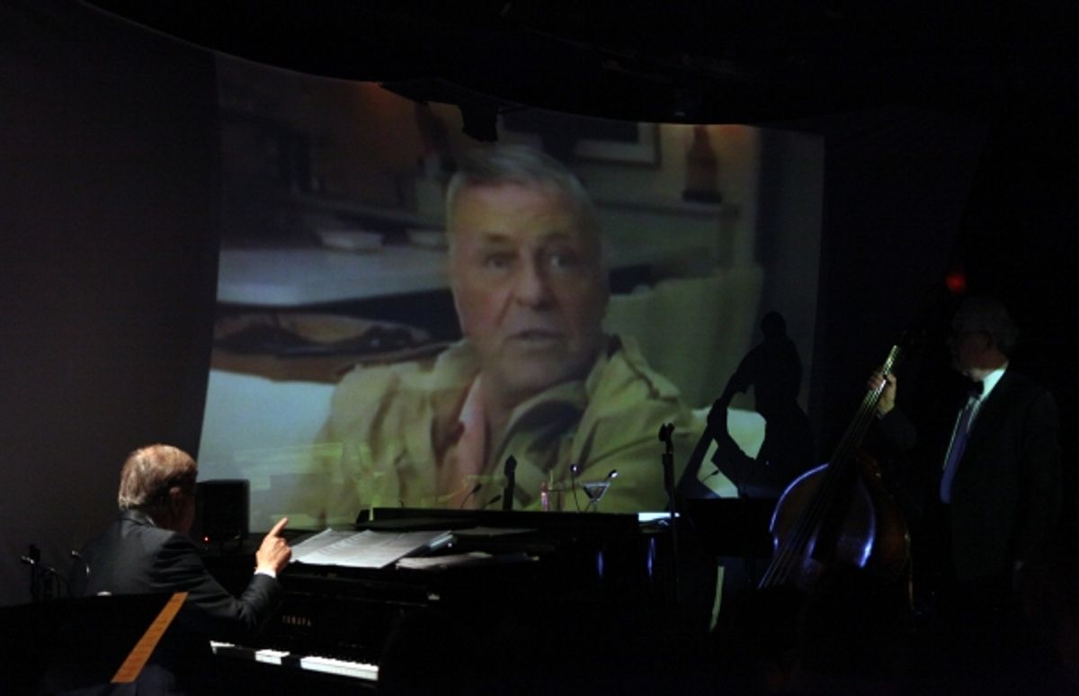 Pia Zadora performing with a Frank Sinatra intro at 