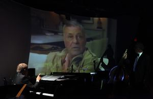 Pia Zadora performing with a Frank Sinatra intro Photo