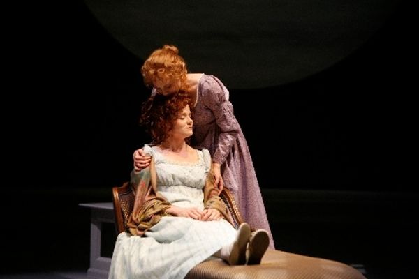 Nancy Lemenager as Elinor and Amelia McClain as Marianne Photo