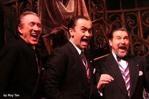 Peter Land as President 1, Jack Rebaldi as President 2, and Robert Meadmore as President 3 @ BroadwayWorld Peter Land as President 1, Jack Rebaldi as President 2, and Robert Meadmore as Presid Photo