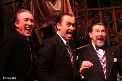 Peter Land as President 1, Jack Rebaldi as President 2, and Robert Meadmore as Presid Photo