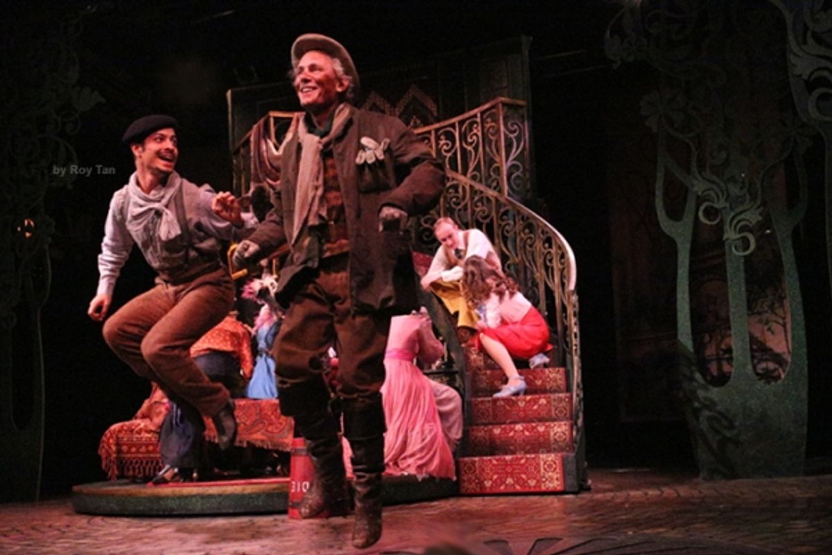 Ayman Safiah as Mute and Paul Nicholas as The Sewerman at 