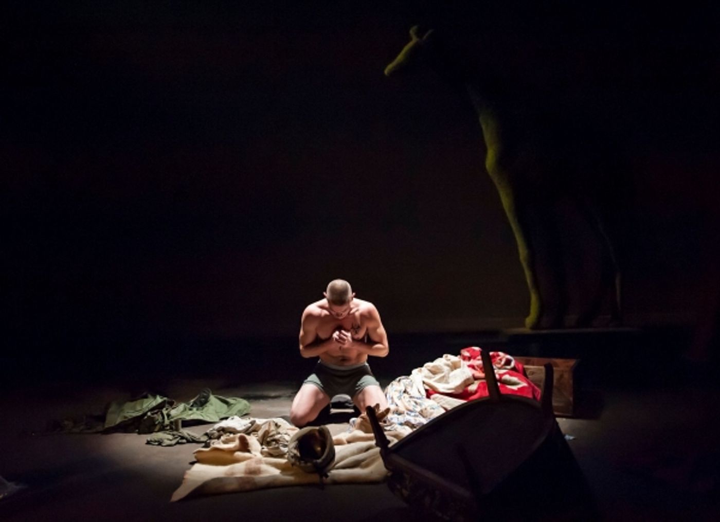 Photo Flash: First Look at Troy West and More in Lookingglass Theatre's BENGAL TIGER AT THE BAGHDAD ZOO  Image