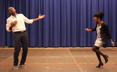 Brandon Victor Dixon & Valisia LeKae Photo