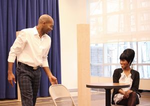 Brandon Victor Dixon & Valisia LeKae Photo