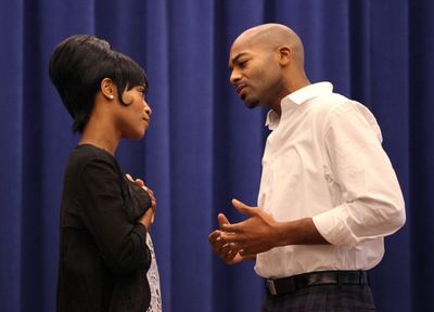 Valisia LeKae & Brandon Victor Dixon  Photo
